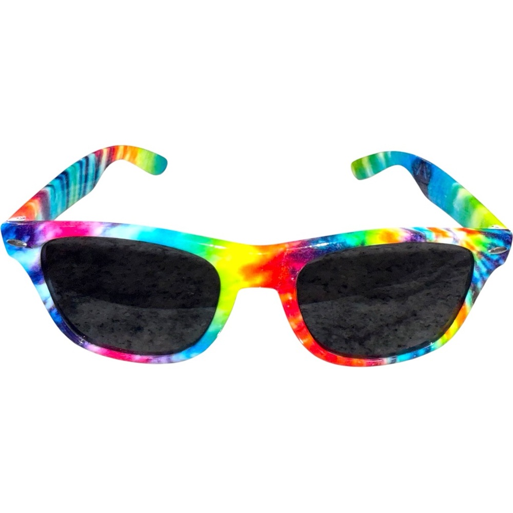 Colorful Tie-Dye Sunglasses
